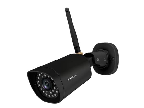 Foscam G4P-B, IP-sikkerhetskamera, Utendørs, Trådløs, FCC, IC, CE, WEEE, Tak/Vegg, Sort Sort