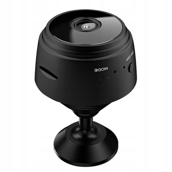 Mini WIFI Övervakningskamera | Trådlös 1080p HD Spionkamera med Vidvinkel och Magnetfäste