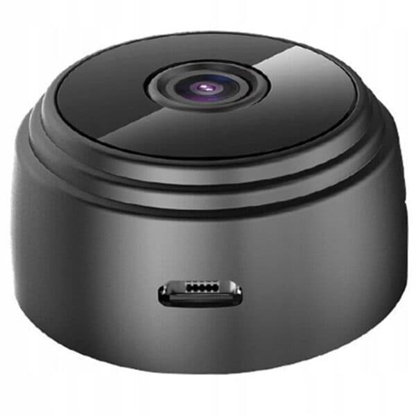 Mini WIFI Övervakningskamera | Trådlös 1080p HD Spionkamera med Vidvinkel och Magnetfäste