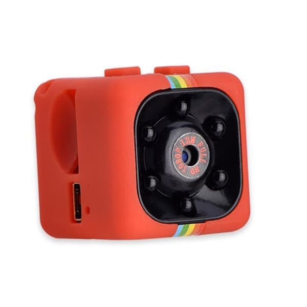 Mini Spionkamera HD 1080p - Mörkerseende & rörelsedetektor Punainen