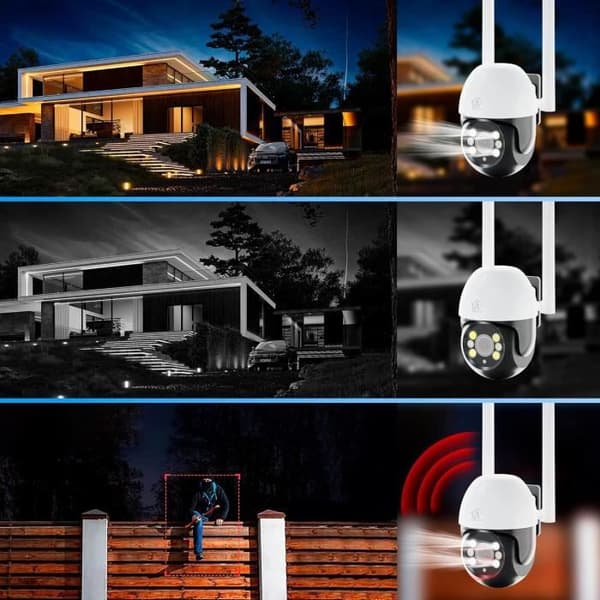 Övervakningskamera - EXTRALINK - Perun - 1296P - Wi-Fi - PTZ - IP65