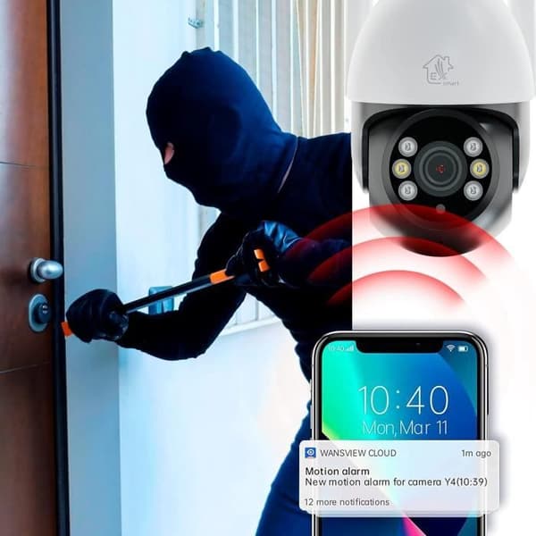 Övervakningskamera - EXTRALINK - Perun - 1296P - Wi-Fi - PTZ - IP65