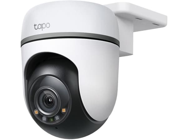 TP-Link Tapo TC41 V2, IP security camera, Indoor & outdoor, Wireless, Amazon Alexa & Google Assistant, Ceiling/Wall/Pole, Black, White