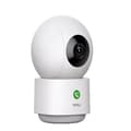 Miniatyrbild 1 av 2: AOSU Inomhus Säkerhetskamera, 3MP Högupplösning, 360° Rörelseomfång,Eu plugg, 4 mm, vit