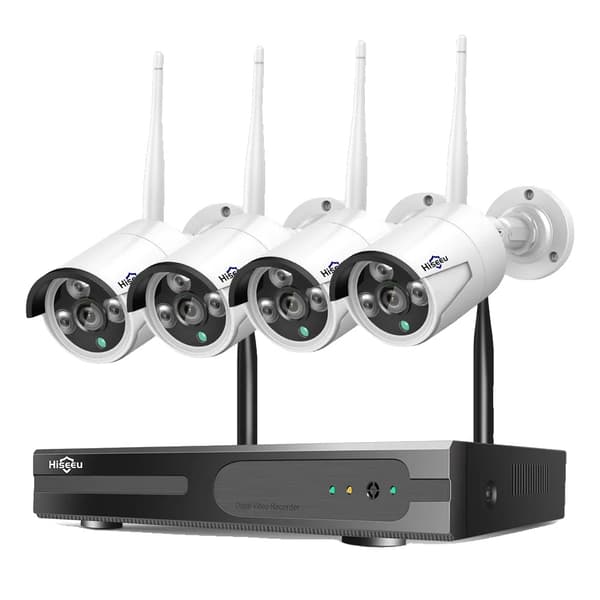 WiFi-turvakamerajärjestelmä, 3MP/5MP resoluutio, IP66 vesitiivis,3MP Luotijärjestelmä, Ei mitään