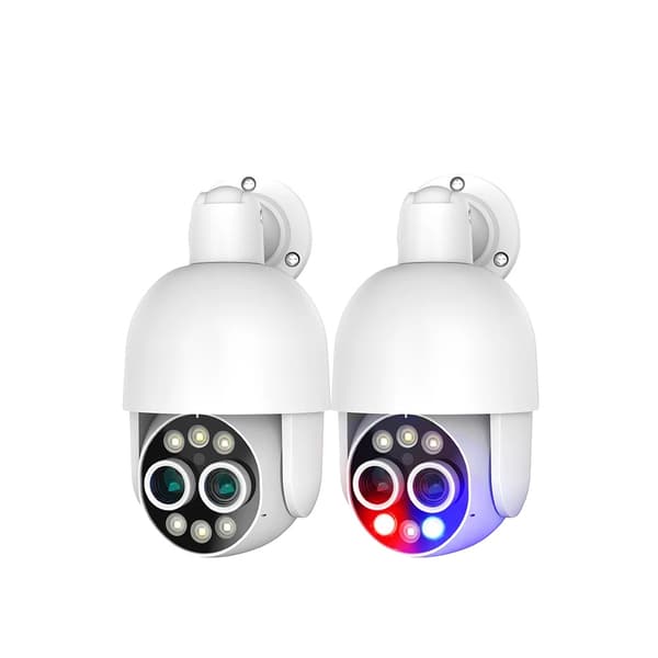 4K 8MP IP-kamera, dubbellins, AI mänsklig detektion,2ST 4K 8MP Kamera