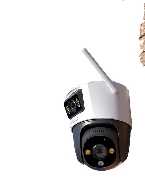 IMOU Cruiser Dual 8MP Kamera, 1080P Täysi HD, AI Ihmisten Tunnistus,Cruiser Dual 8MP, Eu plug in Finnish is "Eu-plugi", 3,6 mm