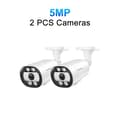 Miniatyrbillede 2 af 2: 5MP POE Sikkerhedskamera, AI Menneskeopdagelse, To-vejs Lyd,2 stk 48V POE 5MP kamera