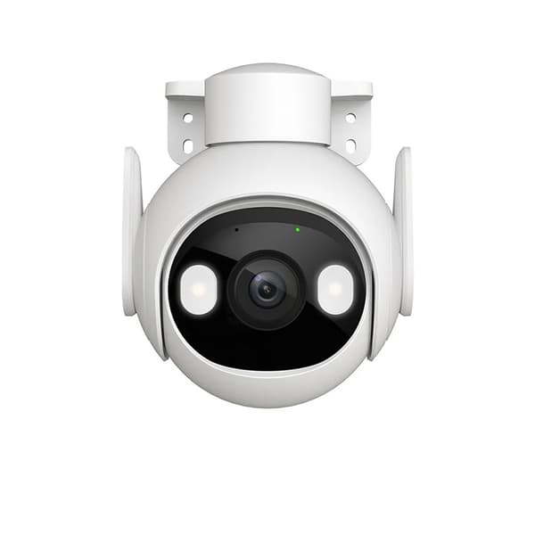 Wi-Fi Utomhus Säkerhetskamera, 3MP Upplösning, Smart Spårning,2st, Eu plugg