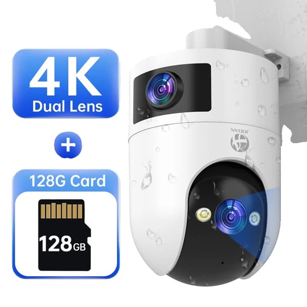 5K IP-turvakamera, 5,0 megapikseliä, värillinen yökuvaus,4K Lisää 128G, Eu plug in Finnish is "Eu-plugi".