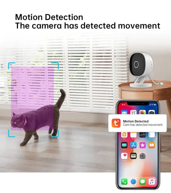 SiGN Vikbar Smart 3MP HD WiFi-kamera inomhus/utomhus