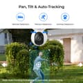 Pikkukuva 5 / 5: 4K WiFi PTZ-turvakamera, ihmisten tunnistus, 3X optinen zoom, yökuvaus