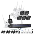 Miniatyrbild 2 av 2: WiFi-videoövervakningssystem, 3MP-kameror, 5MP inspelningsupplösning,6st -kameror, 2t