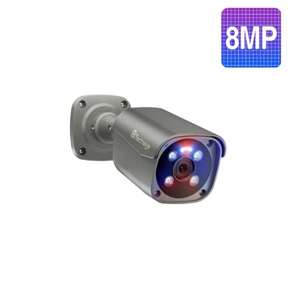 IP-kamera, 8MP resoluutio, kaksisuuntainen ääni,1kpl 8MP