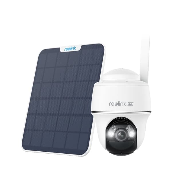4G LTE PT-kamera, 8MP upplösning, sol- och batteridriven,Cam Add Solar