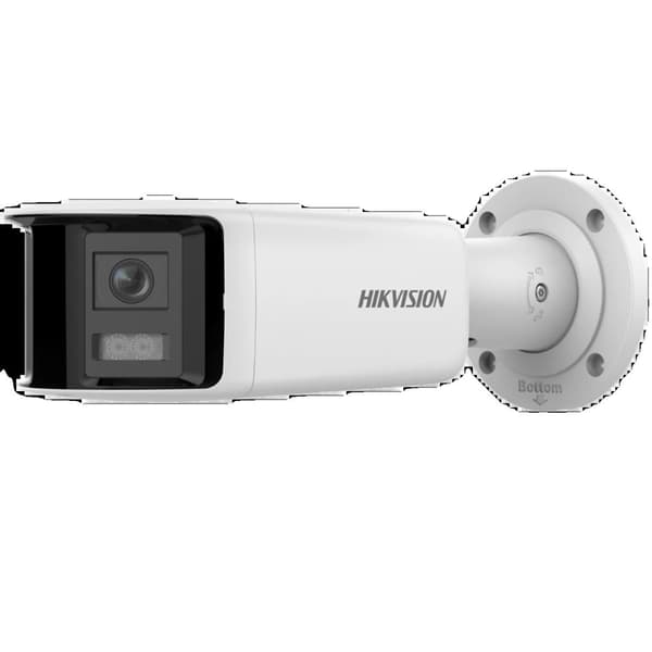 Nätverksbulletkamera, 8MP högupplösning, AI-fordonigenkänning,Vit, 4 mm