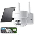 Pikkukuva 1 / 5: WiFi-turvakamera, 2MP korkean resoluution, aurinkokäyttöinen, 360° PTZ
