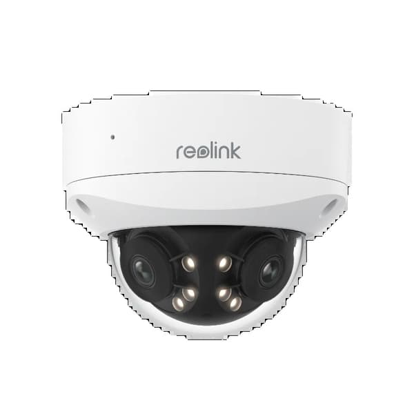 Reolink Kaksoislinsseillä varustettu PoE-turvakamera, 180° Näkökenttä, 4K Resoluutio,16 MP kamera
