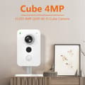 Miniatyrbild 3 av 5: IMOU Cube 4MP Säkerhetskamera, 4MP Upplösning, Tvåvägskommunikation,KUB 4MP, EU-kontakt, 2,8 mm