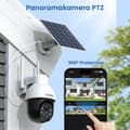 Miniatyrbild 5 av 5: AOSU PTZ Solkamera, 5MP HD-upplösning, 360-graders täckning, tvåvägsljud