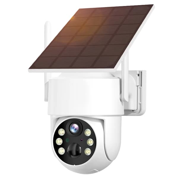 Trådlös solarsäkerhetskamera, 4MP upplösning, färg-nattseende,Hiseeu TD714E