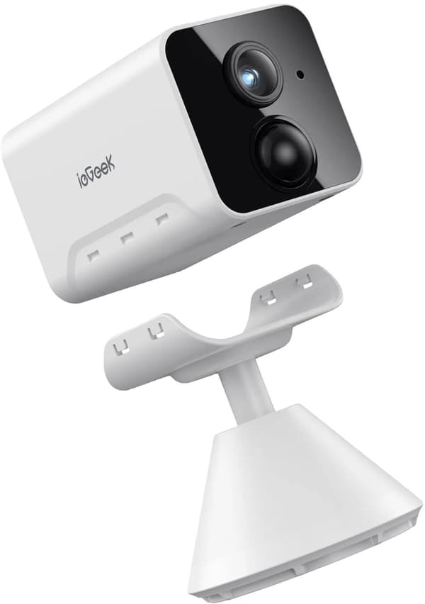 Trådløst Indendørs WiFi Overvågningskamera, 1080P Nattesyn, AI Bevægelsesdetektion, To-Vejs Lyd