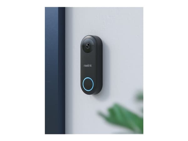 Reolink Smart 2K+ Video Doorbell WiFi - Smart dörrklocka - med kamera - kabelansluten, trådlös - 802.11a/b/g/n - 10/100 Ethernet