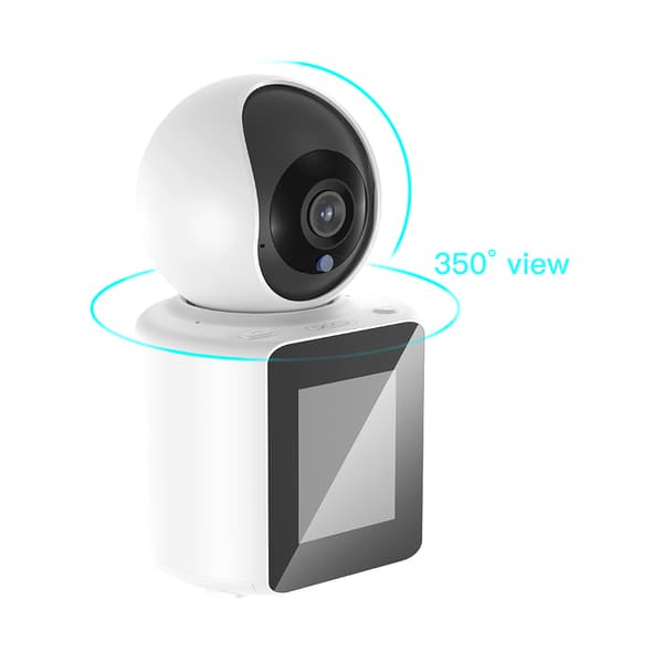XO Wifi-videokamera med skærm til videoopkald og stemmeintercom