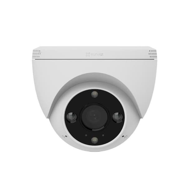 WiFi-ansluten kupolkamera - H4 - AI-detektion - Nattseende - Inomhus/Ute - 2MP Vit
