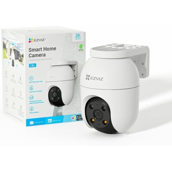 Övervakningskamera - EZVIZ - C8c - 5MP - Nattseende - Pan/Tilt - WiFi Utomhus