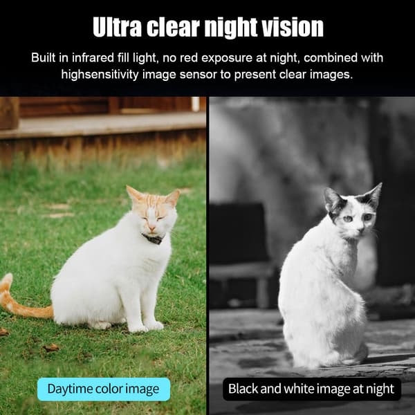 4K PTZ WiFi -turvakamera, 8MP resoluutio, värillinen yönäkö,8mp, EU-pistoke