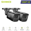 Miniatyrbillede 2 af 2: SANNCE CCTV-kameraer, 1080P HD-opløsning, 20 meter nattsyn,2STK