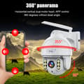 Miniatyrbild 3 av 5: 8MP WiFi Säkerhetskamera, Kuppelstil, Färg Nattseende,EU-kontakt, 8MP