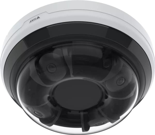 Axis P3747-PLVE - Panoramisk nettverkskamera - Multi-Sensor - Dome - Utendørs - Vandalsikker / Værbestandig - Farge (dag og natt) (02897-001) Sort, Hvit