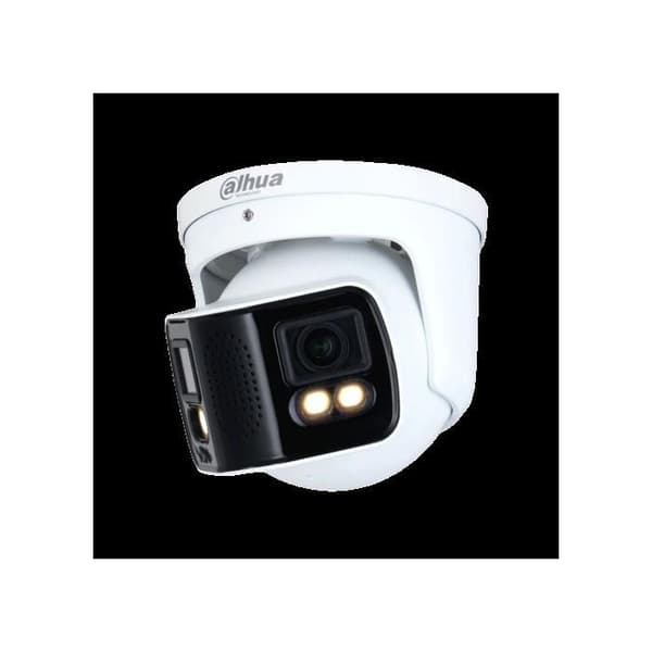 DAHUA IP-kamera i kupolform 4MP FF 3.6 mm PoE Full Color/Panoramisk 180° AI WizMind - IPC-PDW5849P-A180-E2-ASTE-0360B Vit