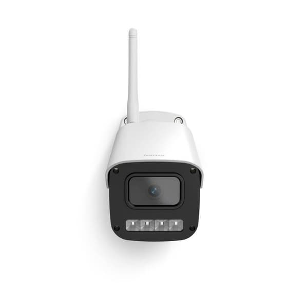 Övervakningskamera, intel., WLAN, för utomhus, nattseende 1080p, insp. Vit