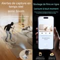 Miniatyrbild 2 av 4: INN Trådlös övervakningskamera robot 5g wifi 4k 360 grader tvåvägsljud nattseende övervakningsrobot monitor