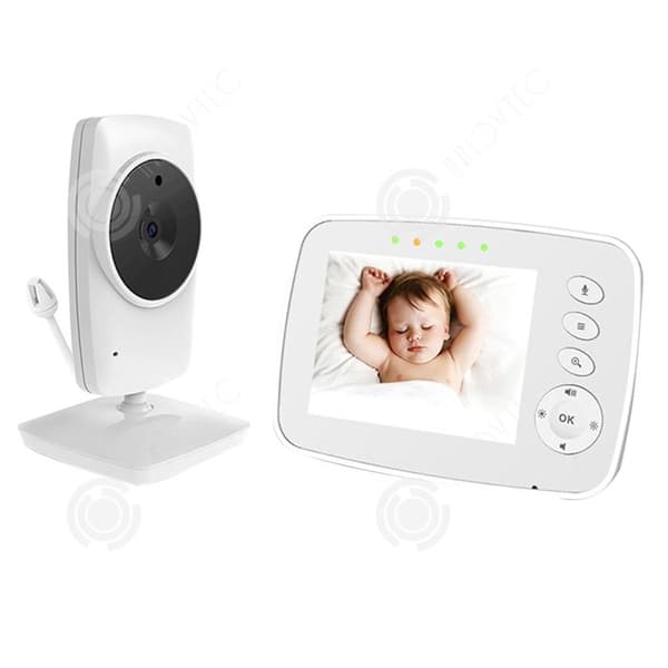 INN Hidden Camera 3,2 tum 640x480p osynlig trådlös kamera med 3,2 tum LCD 2 Way Audio Talk Justerbar Night Vision kamera