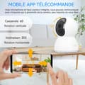 Miniatyrbild 2 av 4: INN Camera surveillance1080 tvåvägs talövervakningskamera fjärrvisning med mobiltelefon när som helst