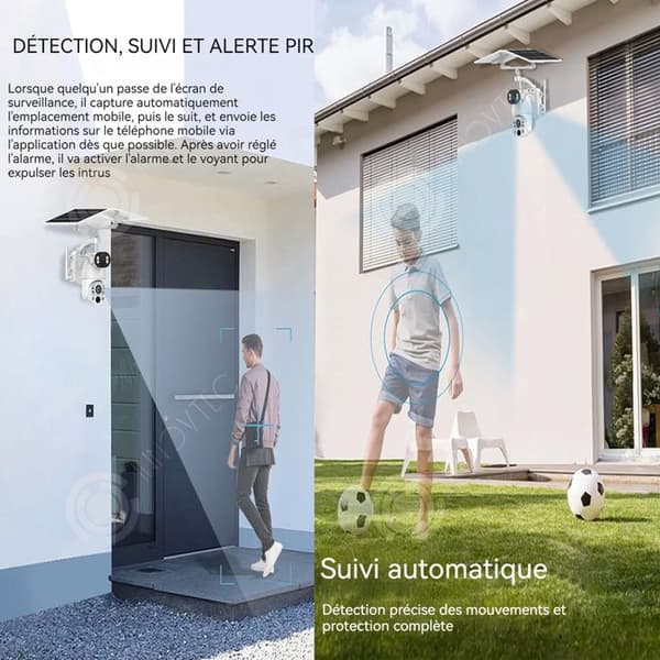 INN Övervakningskamera 10mp 50x IPX65 utomhus wifi trådlös ljuddubbelriktad elektronisk kamera för mänsklig detektering med 128G