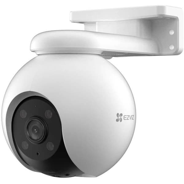 Utomhusövervakningskamera - EZVIZ H8 Pro 3K - Motoriserad Wi-Fi - Detektering av fordon och mänskliga former Svart, Vit