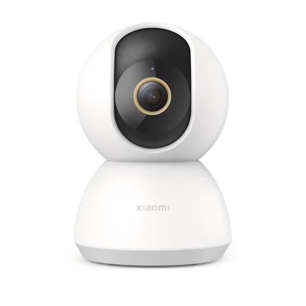 XIAOMI C300 Smart Camera - 360° vinkel - Alexa och Google Home kompatibel - Visuell och ljuddetektor - Kabelansluten - Vit