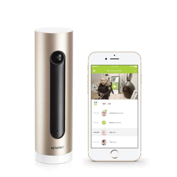 NETATMO Välkommen NSC01-EU Full HD ansiktsigenkännande IP-övervakningskamera