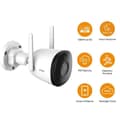 Miniatyrbild 2 av 4: Imou Outdoor WiFi Övervakningskamera, 1080P WiFi Vattentät IP67 med 30m Night Vision Kompatibel med Alexa Google Home