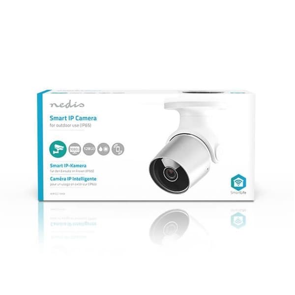 NEDIS Wi-Fi Smart IP-övervakningskamera - Utomhus - Full HD 1080p