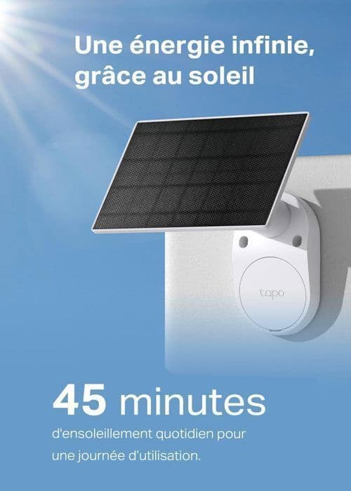 2K (3MP) trådlös Solar Outdoor WiFi övervakningskamera - Tapo C410 KIT - Permanent batteritid - IP65 vattentät