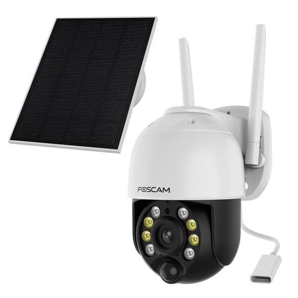 Motoriserad kuppel IP-kamera - Foscam - B4 - 4MP - Nattseende - Trådlös