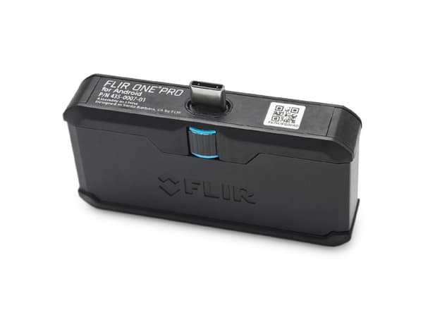 FLIR FP3IC, Noise equivalent temperature difference (NETD), 160 x 120 piksler, 12 µm, 55°, 43°, 150 mK