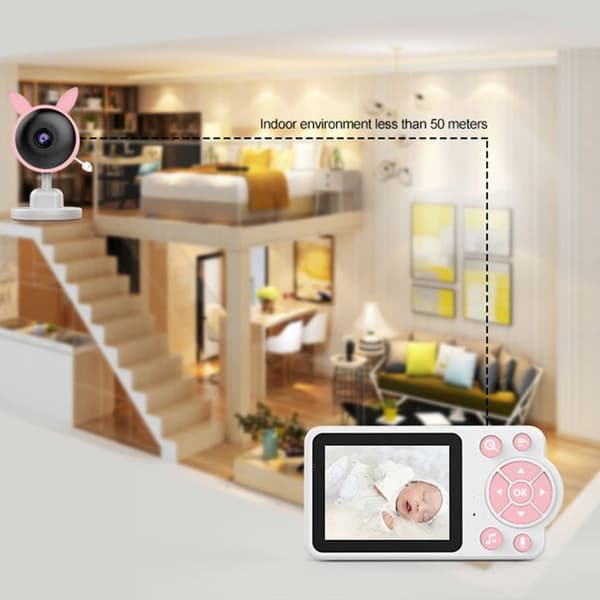 TD® Bulb övervakningskamera wifi 360 inomhus ansluten spionsäkerhet trådlös infraröd tvåvägs mörkerseende