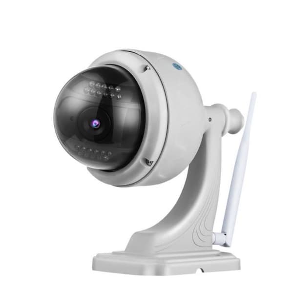 Trådlös 360 graders panoramakamera WiFi Home Outdoor Remote Night Vision med mobiltelefon HD